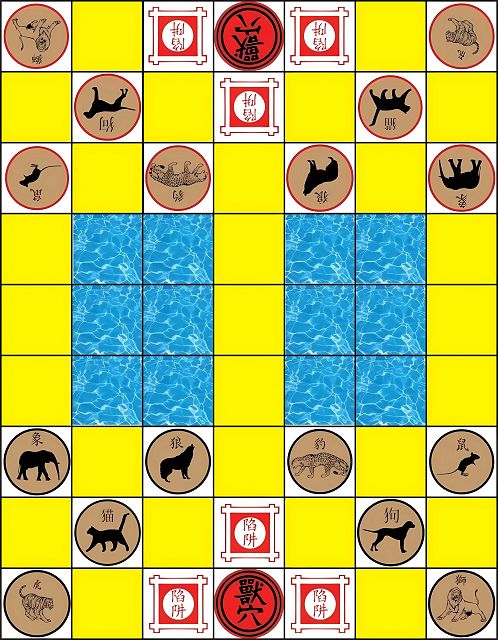 Cover image for Dou Shou Qi – Dschungelschach (Kästner-Spiele) – Brettspiel