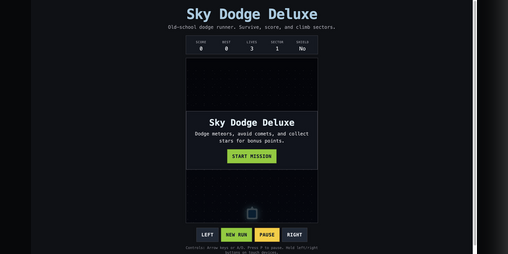 Cover image for Sky Dodge