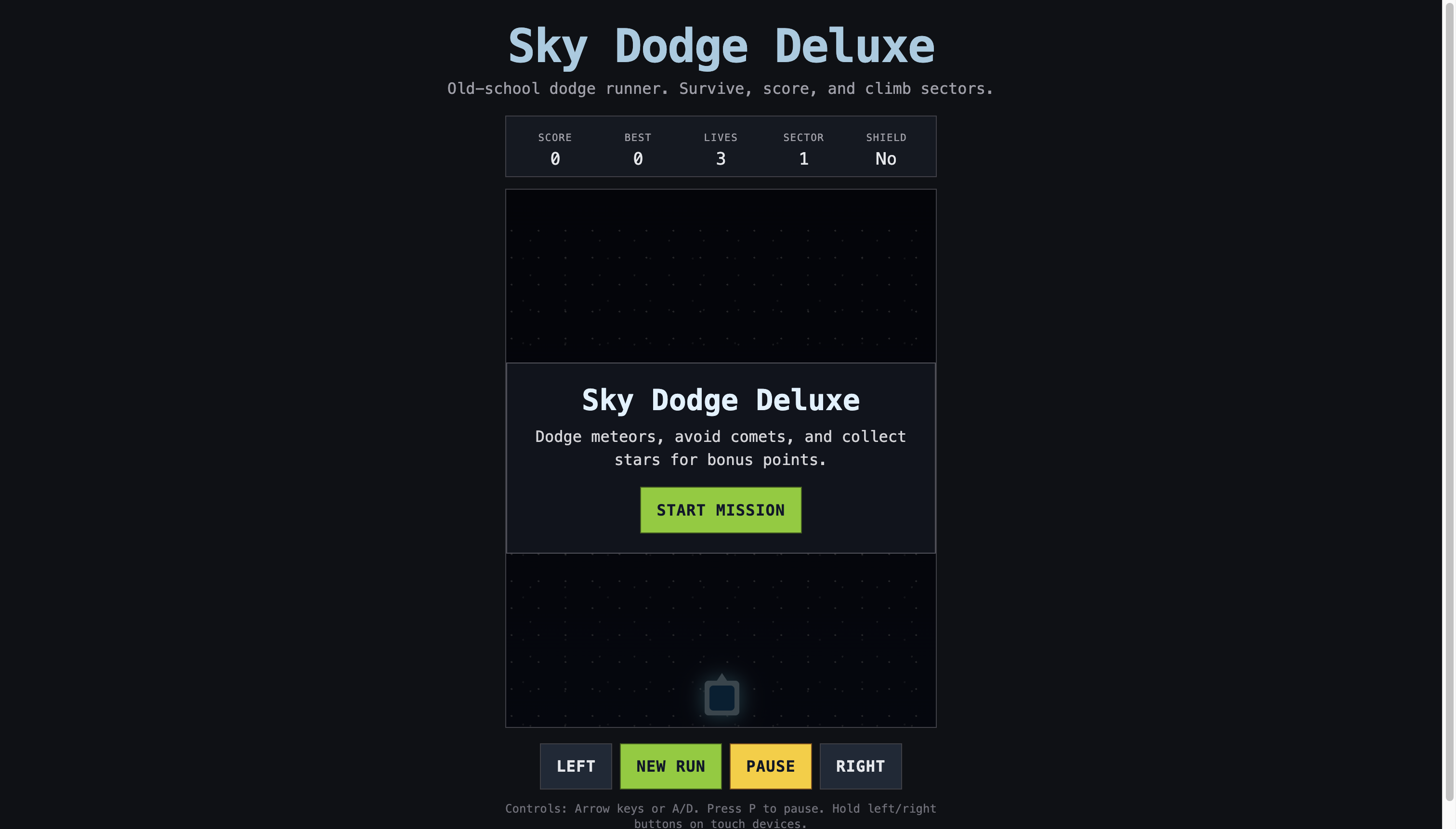 Cover image for Sky Dodge