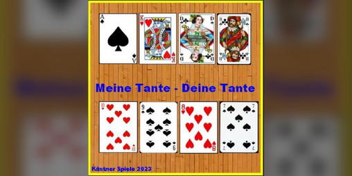 Cover image for Meine Tante - Deine Tante (Kästner-Spiele) – Kartenspiel