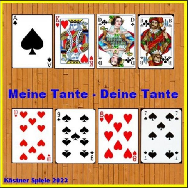 Cover image for Meine Tante - Deine Tante (Kästner-Spiele) – Kartenspiel