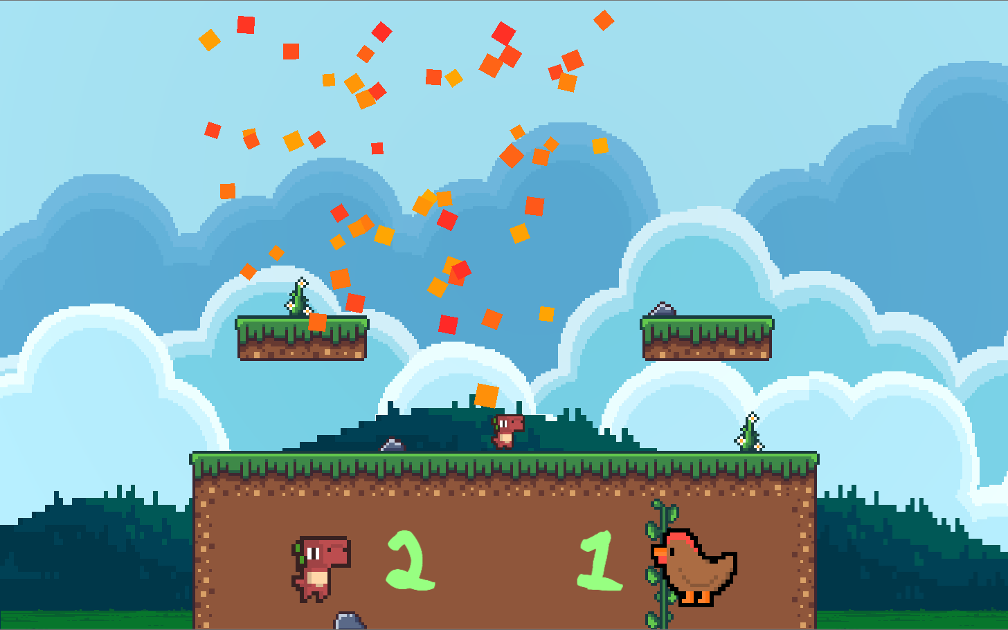 Dino vs Poule