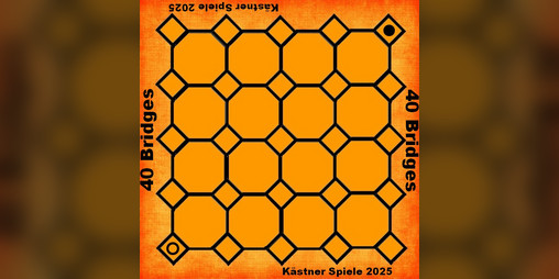 Cover image for 40 Bridges (Kästner-Spiele) – Brettspiel