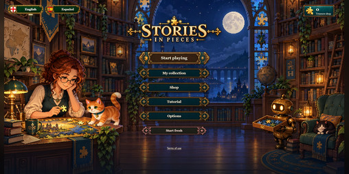 Cover image for Stories in Pieces