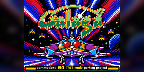 Cover image for Galaga C64 TATE Mode Porting Project