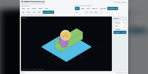 Cover image for 3D Additive Construction Lab