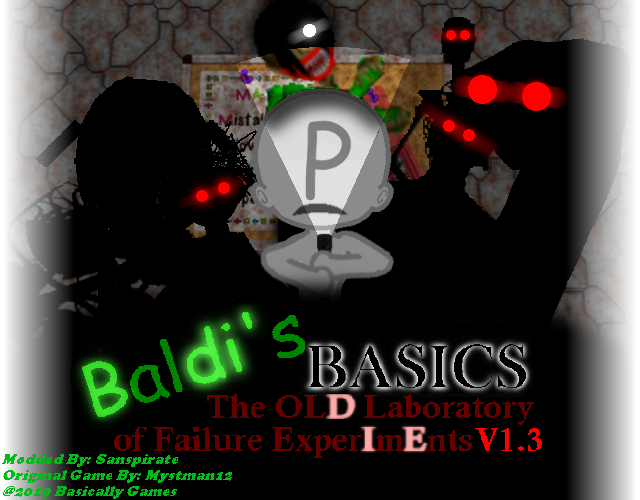 Baldi's Basics The Old Laboratory of Failure Experiments 1.4.3 by ...
