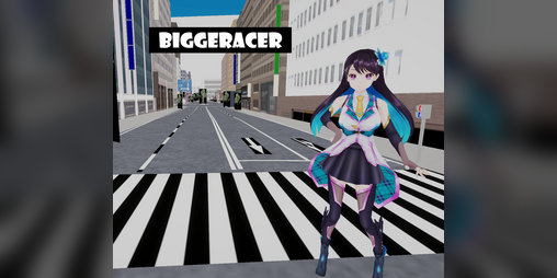 Cover image for BIGGERACER