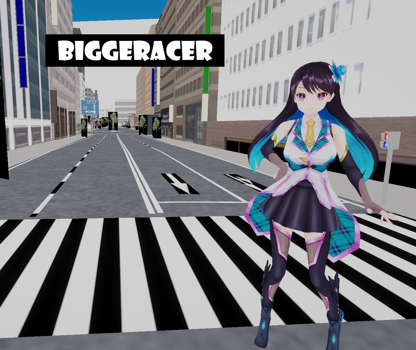 Cover image for BIGGERACER