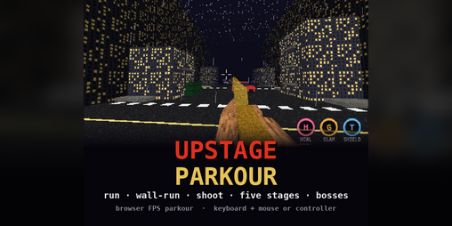 Cover image for UPSTAGE-PARKOUR