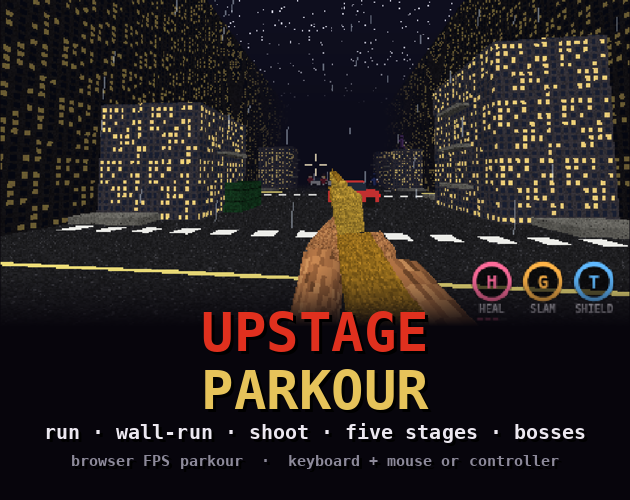 Cover image for UPSTAGE-PARKOUR
