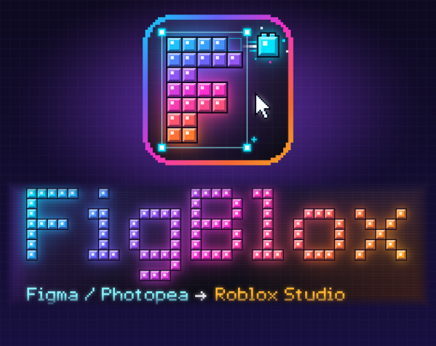 Cover image for FigBlox: Figma and Photopea to Roblox Studio