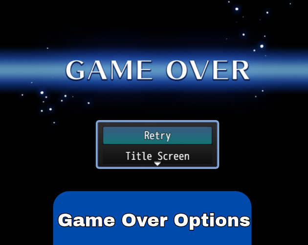 Cover image for DanApan: Game Over Options for RPG MAKER MZ