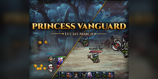 Cover image for Princess Vanguard: Lucia's March