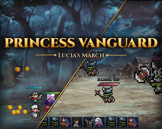 Cover image for Princess Vanguard: Lucia's March