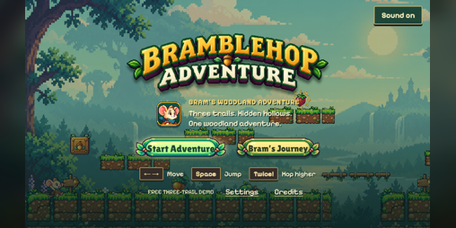 Cover image for Bramblehop Adventure — Free Windows Demo