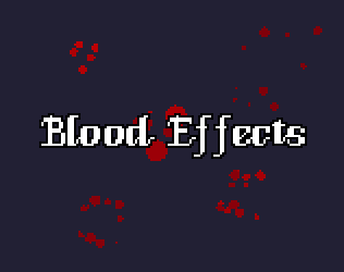 GIF Free Pixel Effects Pack #5 - Blood Effects