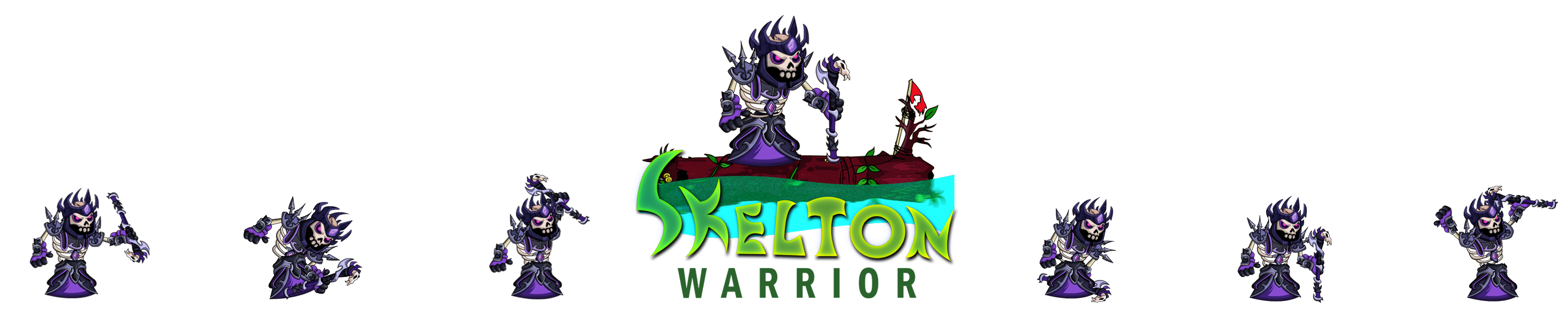 Skeleton Warrior Spritesheet Animations