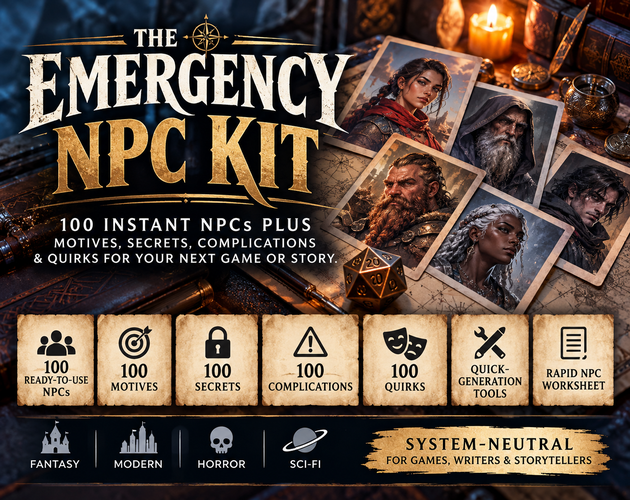 Cover image for The Emergency NPC Kit