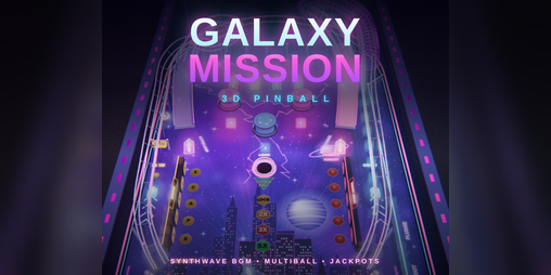 Cover image for Galaxy Mission 3D Pinball