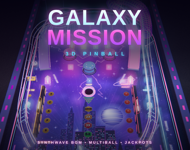 Cover image for Galaxy Mission 3D Pinball