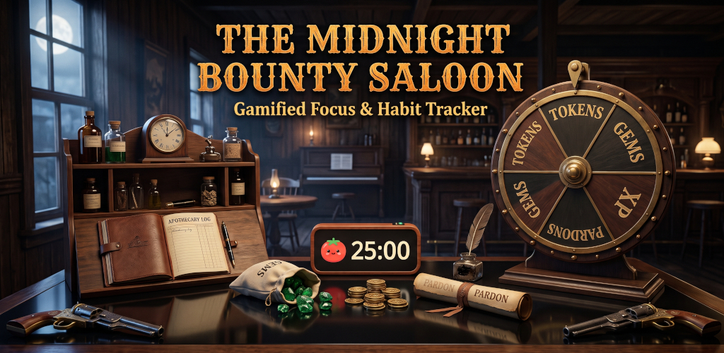 Cover image for Midnight Bounty: Gamified Focus