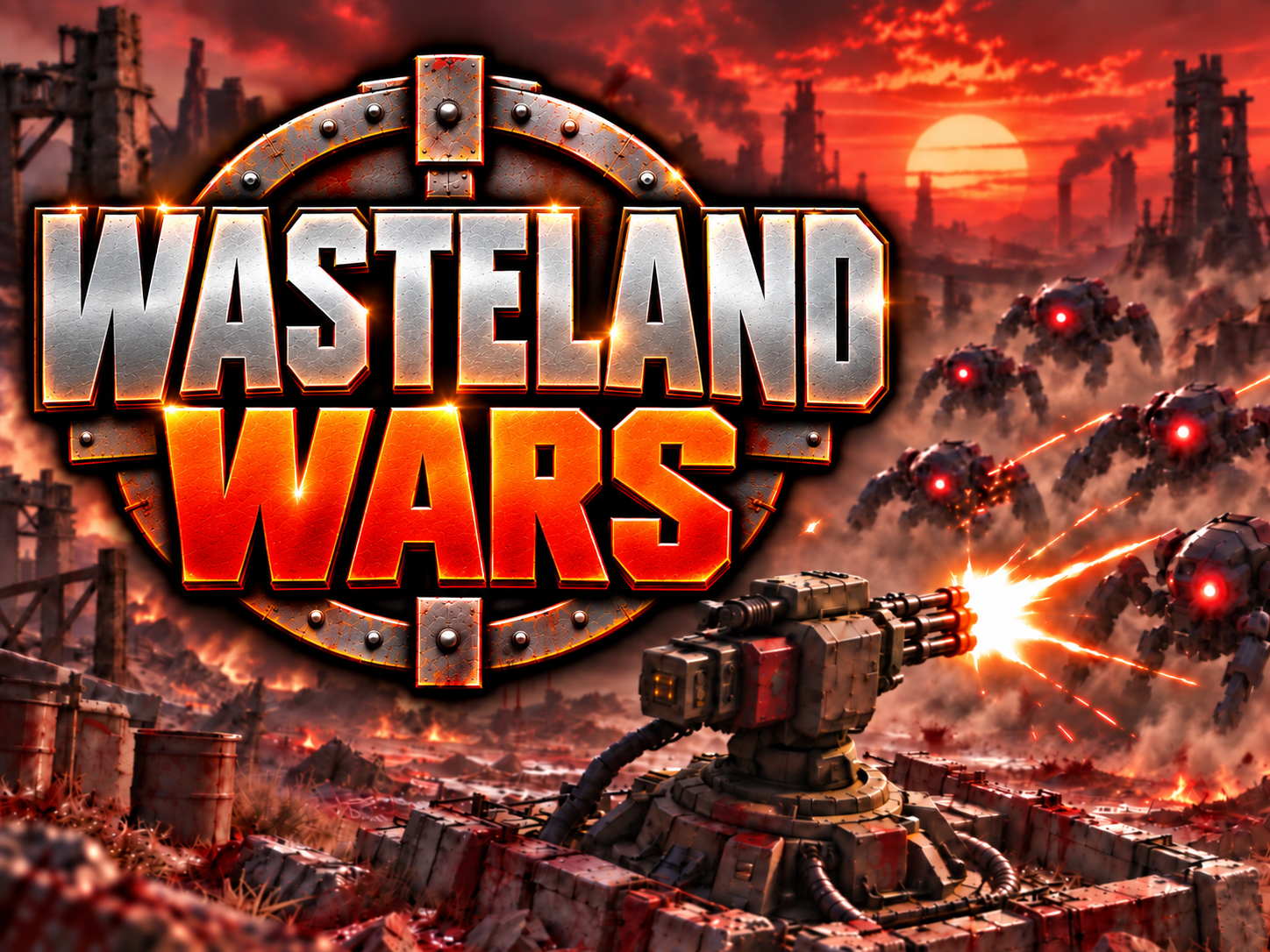 Cover image for Wasteland Wars