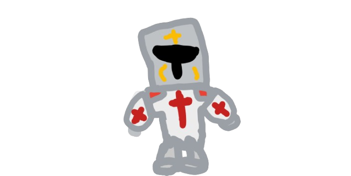 Cover image for The knight in shining armor
