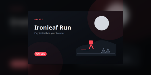 Cover image for Ironleaf Run