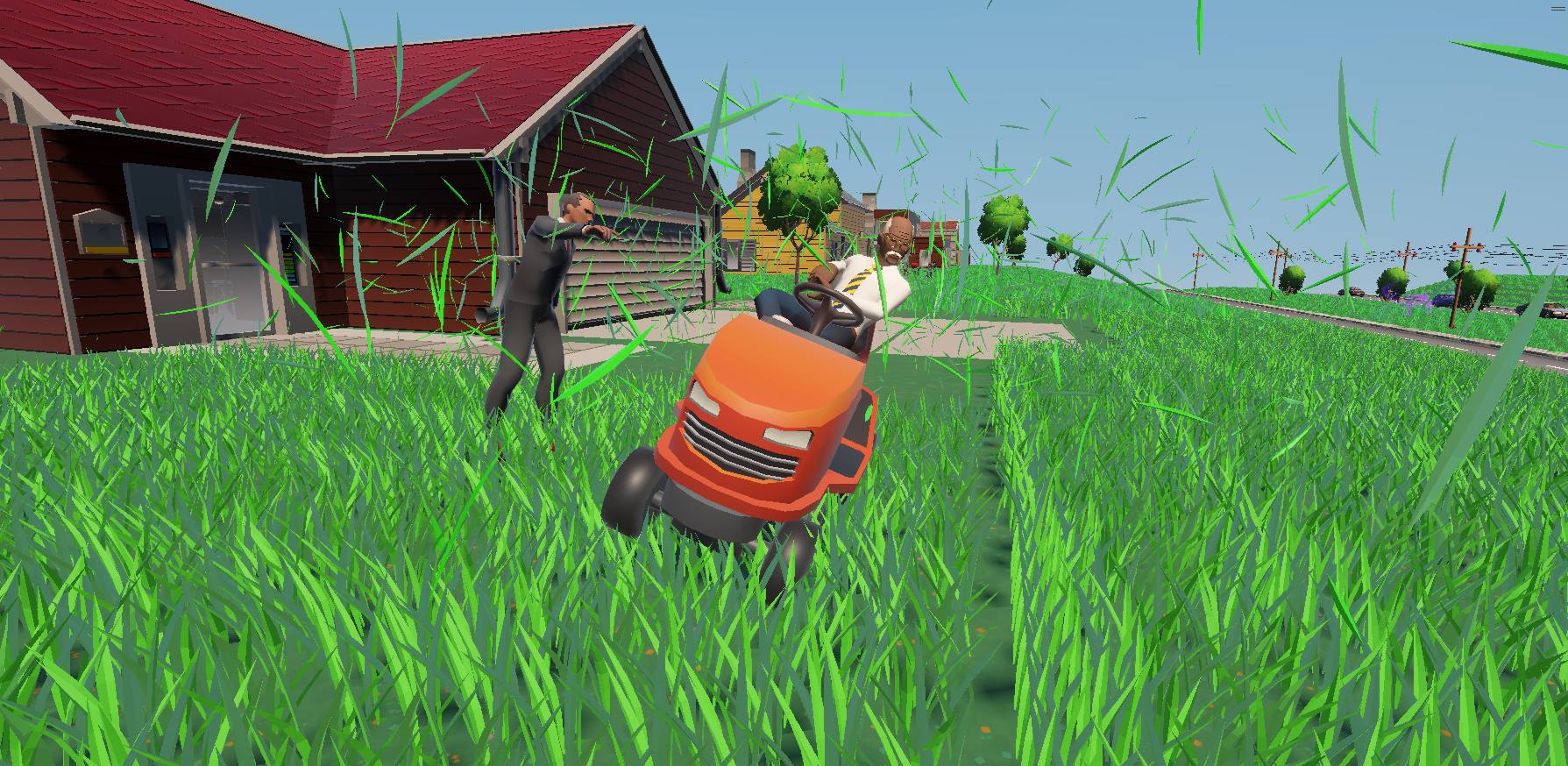 Cover image for Crazy Lawn Mower Simulator