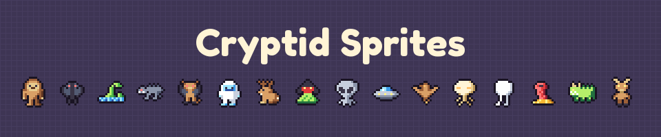 Cryptid Sprites