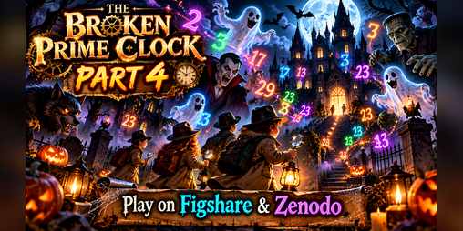 Cover image for THE BROKEN PRIME CLOCK PART 4 - THE SECRET MATHEMATICAL MACHINE Gold Edition