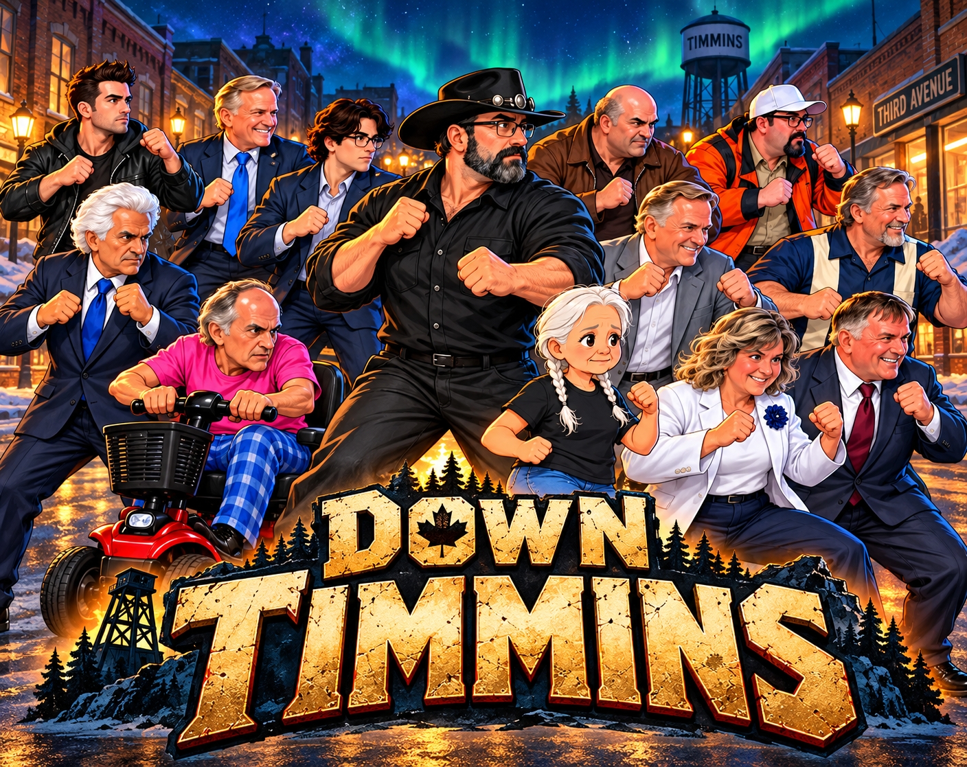 Cover image for Down Timmins