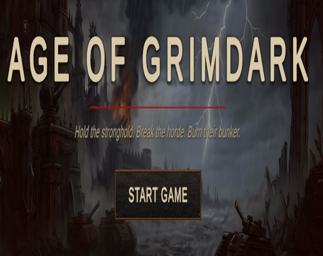 Cover image for Age of Grimdark RTS