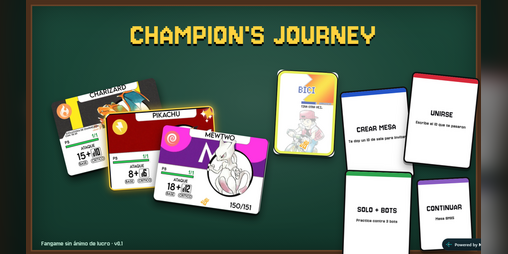 Cover image for Pokemon Champions journey online