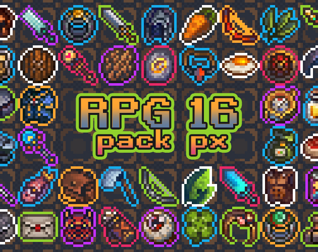 16x16 RPG Asset Pack By Ssugmi