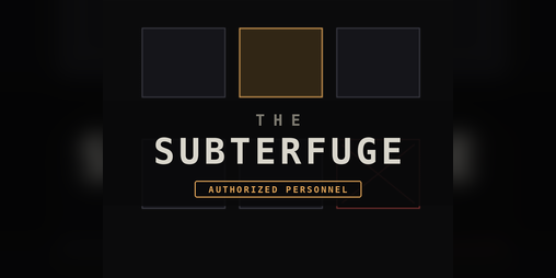 Cover image for The subterfuge