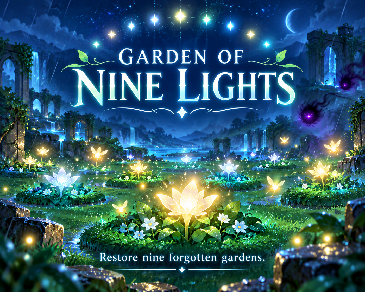 Cover image for Garden of Nine Lights