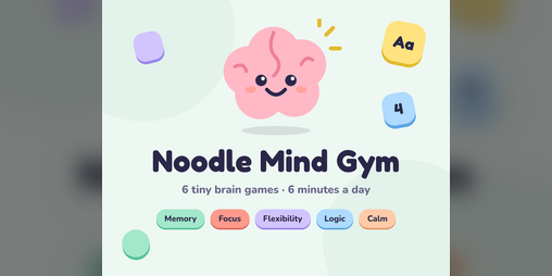 Cover image for Noodle Mind Gym