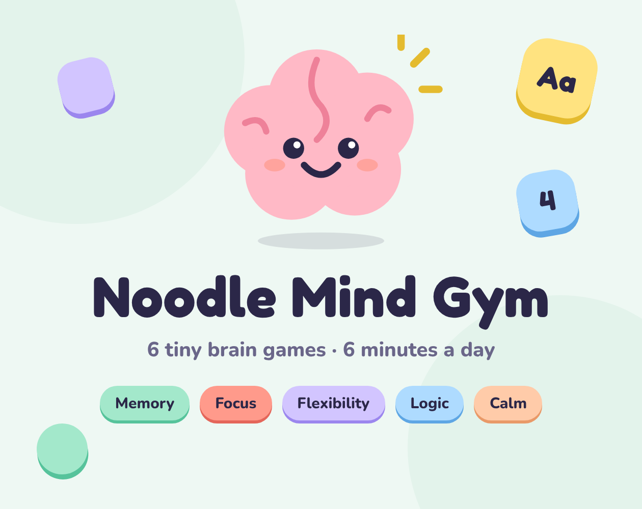Cover image for Noodle Mind Gym