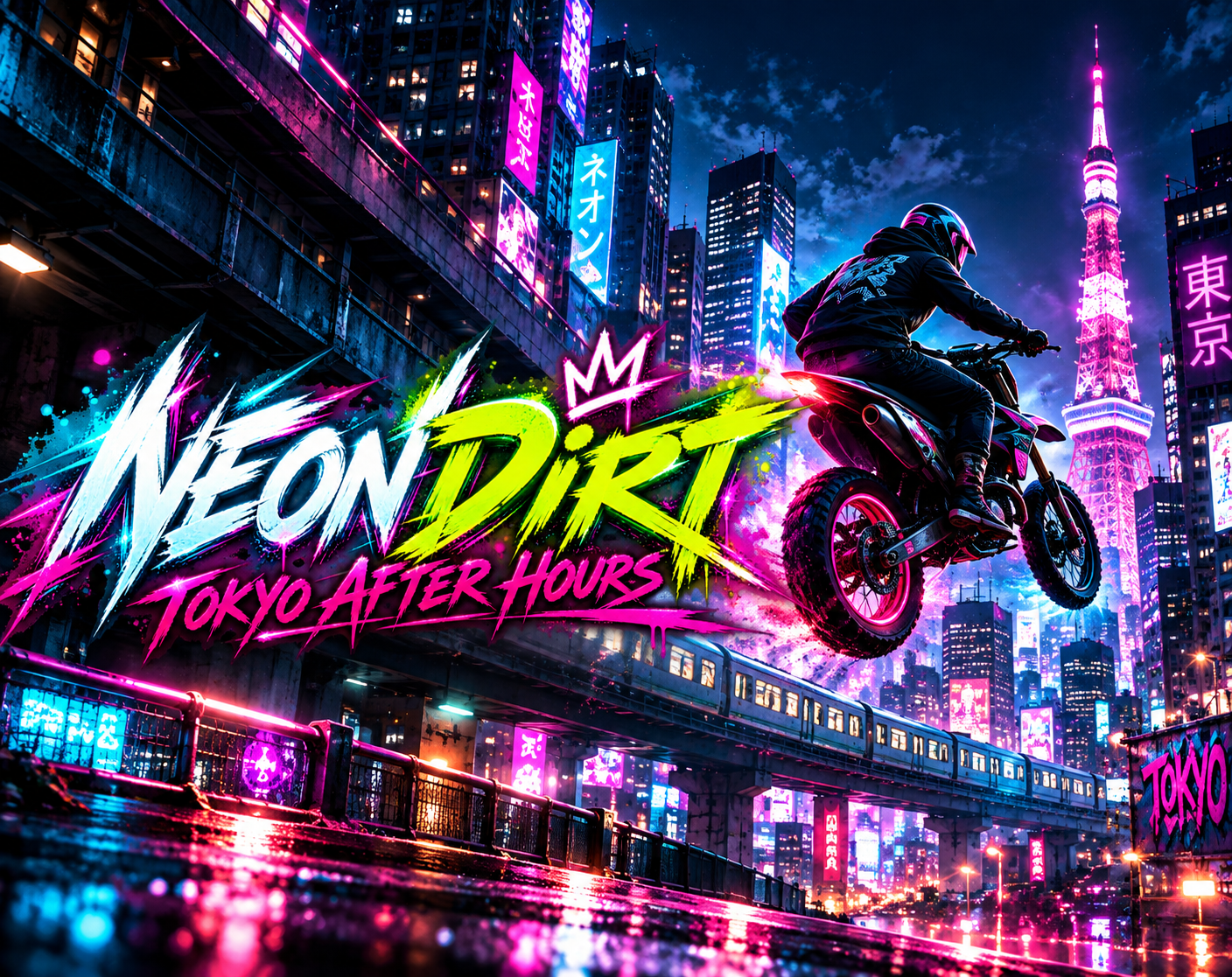 Cover image for NEON DIRT: TOKYO AFTER HOURS