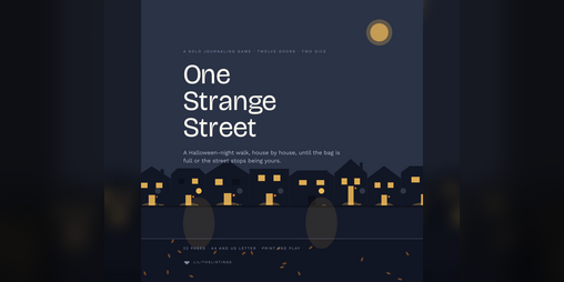 Cover image for One Strange Street