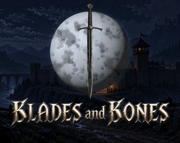 Cover image for Blades and Bones / Клинки и кости
