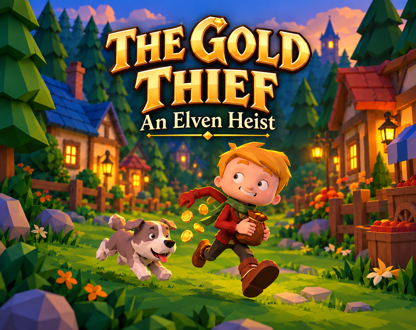 Cover image for The Gold Thief: An Elven Heist