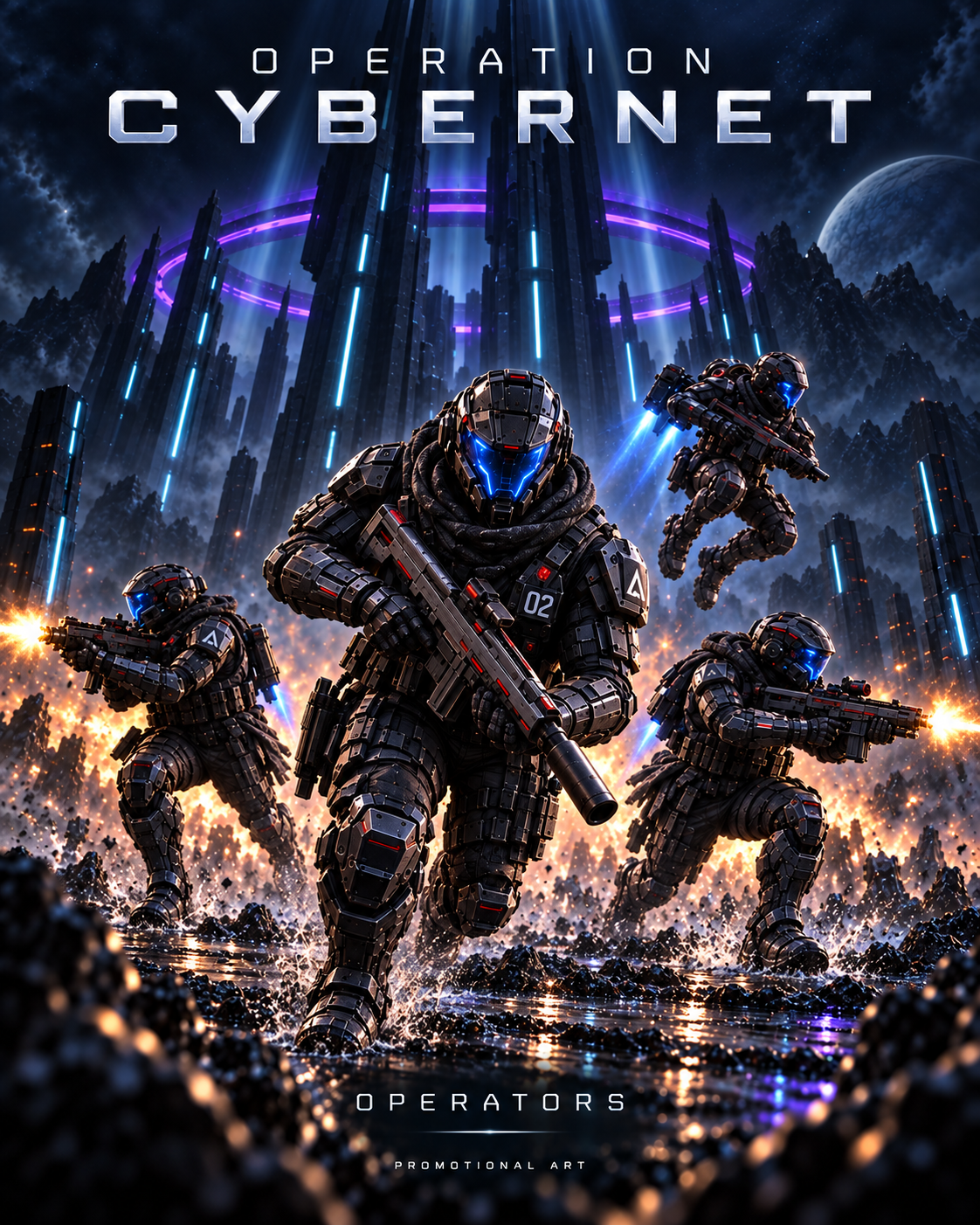 Operators — Operation Cybernet promotional illustration