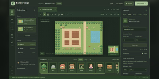 Cover image for FarmForge Studio — Farm Game Creator