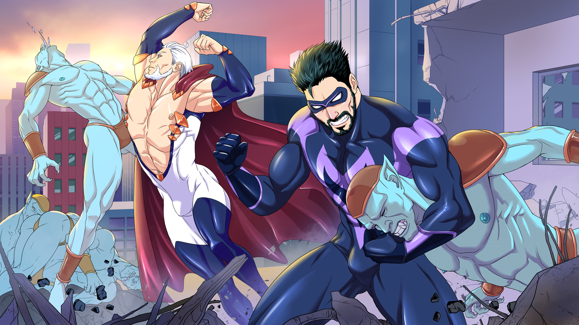 Mister versatile: a gay superhero visual novel