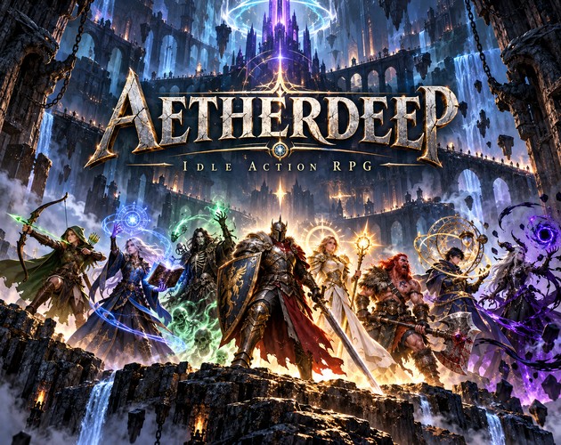 Cover image for Aetherdeep - Idle RPG (Public Beta)