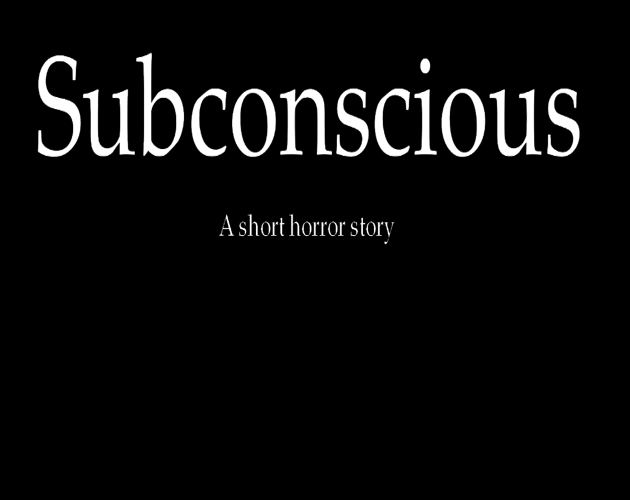 Subconscious cover