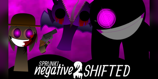 Cover image for Sprunki: NEGATIVE 2 SHIFTED